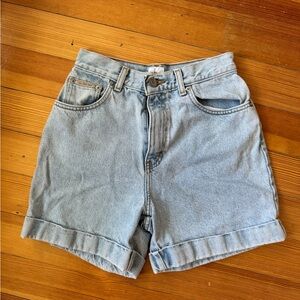 Calvin Klein high waisted jean shorts